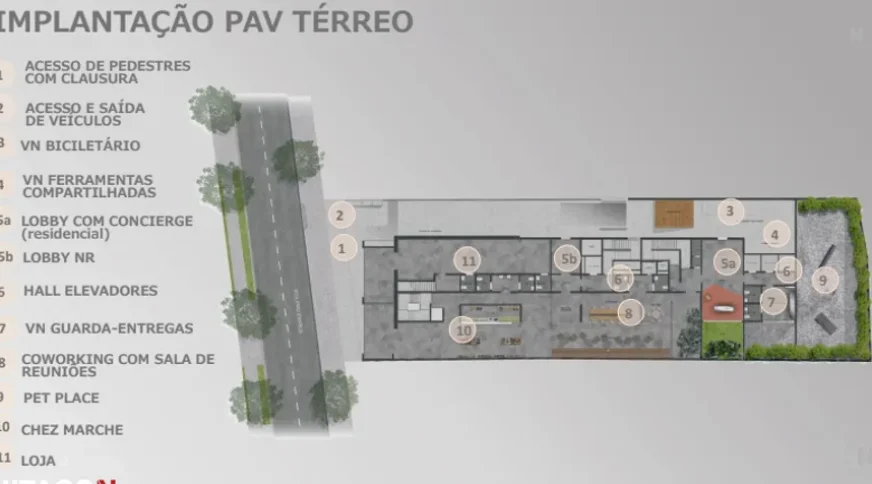 Chez VN - Implantaçnao Pav Térreo