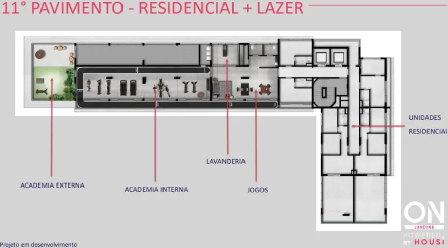 On Jardins Powered By Housi - 11° PAVIMENTO RESIDEN LAZER