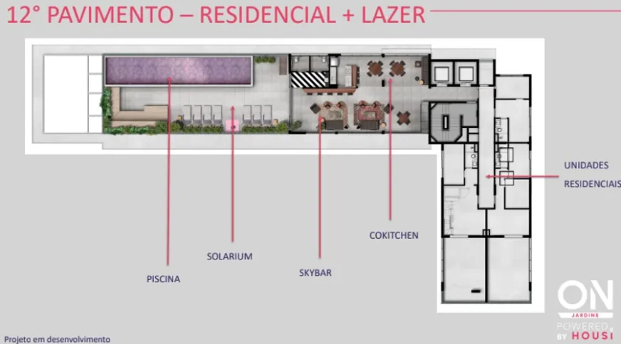 On Jardins Powered By Housi - 12° PAVIMENTO RESIDEN LAZER