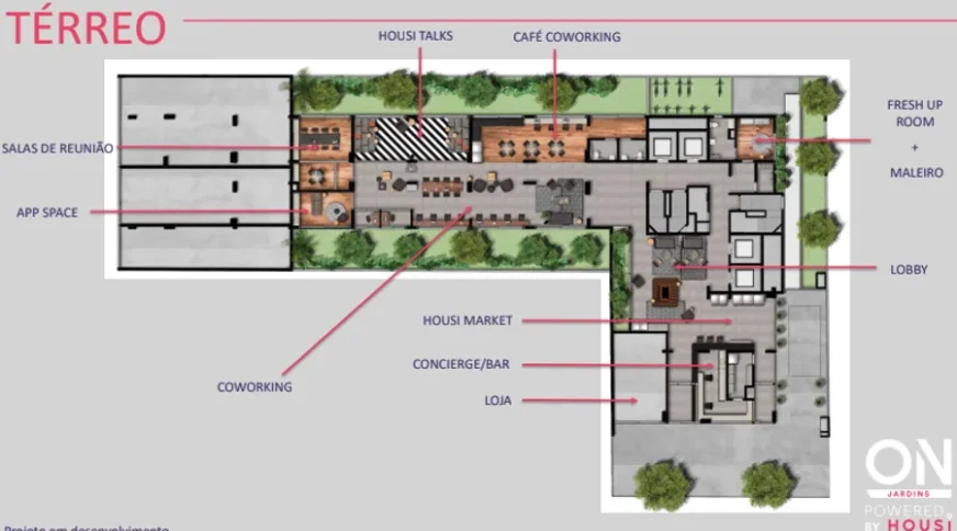 On Jardins Powered By Housi - TÉRREO