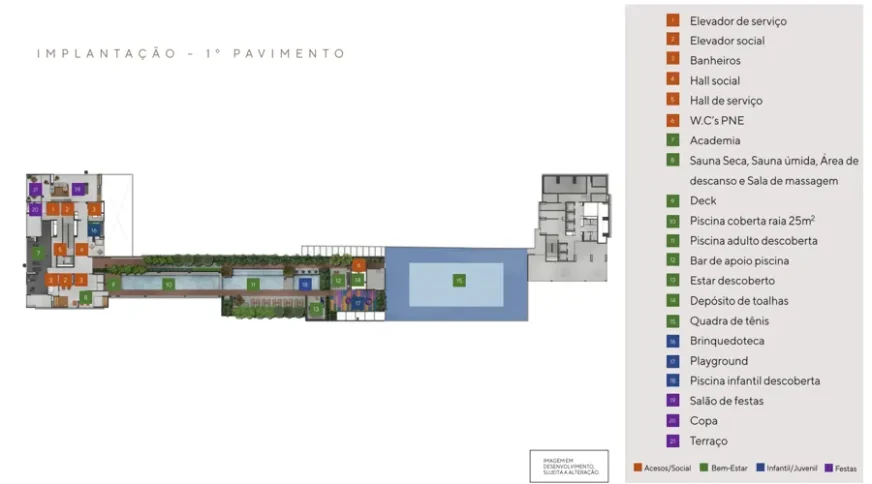 Portugal 587 - IMPLANTAÇÃO - 1º PAVIMENTO